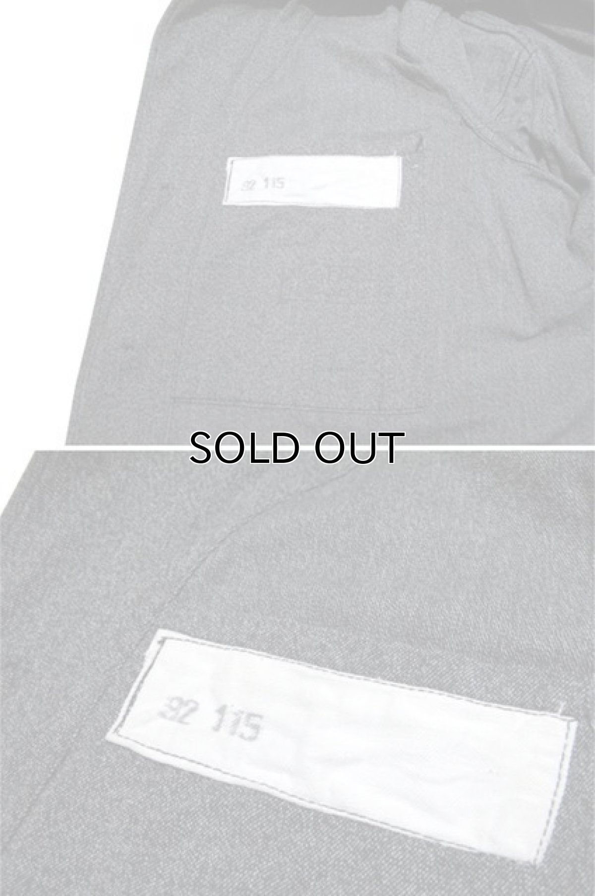 画像3: 1950's "French" Salt and Pepper Atelier Coat 　size M - L (3)