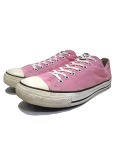 画像1: Converse "ALL STAR LOW" Cavas Sneaker made in USA　PINK　size 11 (29 cm)　 (1)
