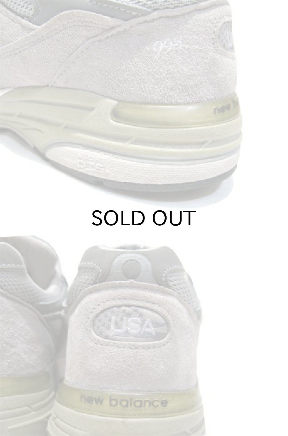 画像4: New Balance 993 Running Shoes　GREY　size 9 1/2 (26.5 cm) (4)