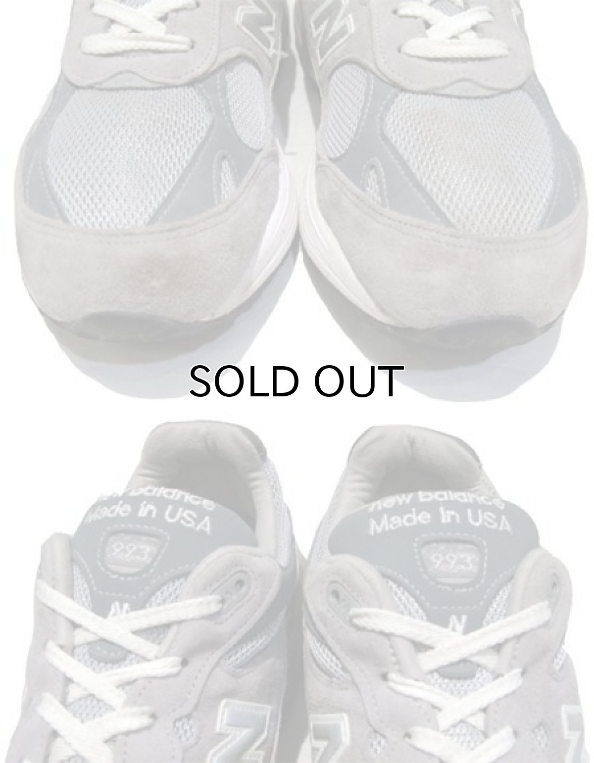 画像5: New Balance 993 Running Shoes　GREY　size 9 1/2 (26.5 cm) (5)