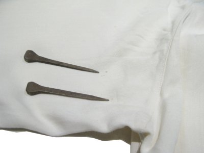 画像3: 1940's~ Raglan Sleeve L/S Rayon Shirts　NATURAL　size M - L (表記 なし)