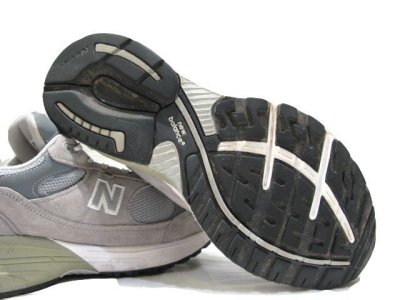 画像1: New Balance 993 Running Shoes　GREY　size 9 1/2 (26.5 cm)