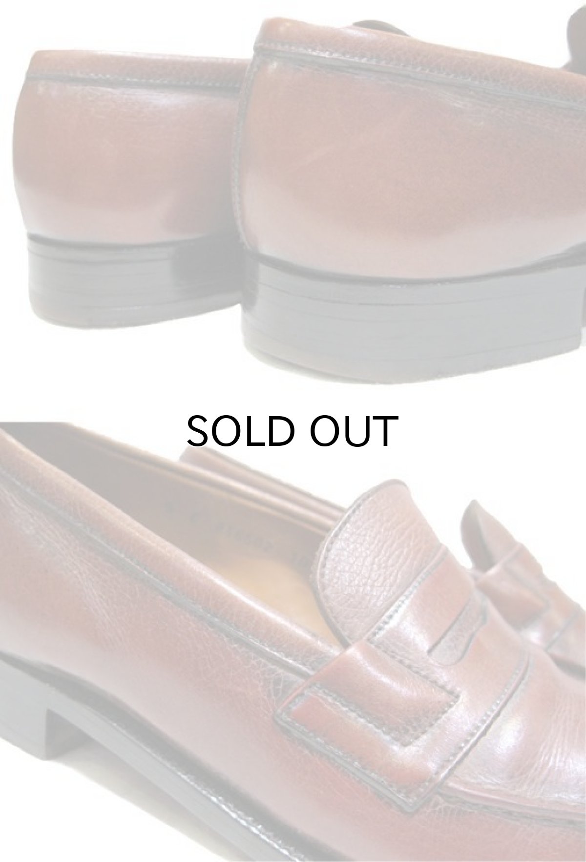 画像5: J.M.WESTON Signature Loafer made in France BROWN size 5 C (約 24cm) (5)