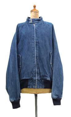 画像1: 1990's "Polo by Ralph Lauren" Zip Up Jacket　Blue Denim　size L (表記 XL) (1)