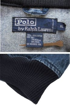 画像5: 1990's "Polo by Ralph Lauren" Zip Up Jacket　Blue Denim　size L (表記 XL) (5)