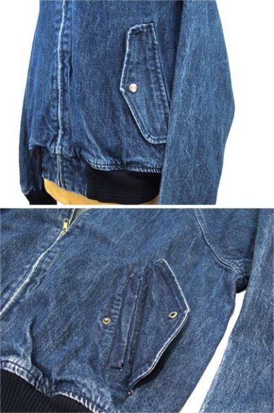 画像2: 1990's "Polo by Ralph Lauren" Zip Up Jacket　Blue Denim　size L (表記 XL)