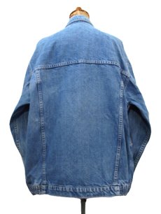 画像2: 1980's - 90's Levi Strauss & Co. "Movin On" Design Denim Jacket　Blue Denim　size M - L (表記 M) (2)