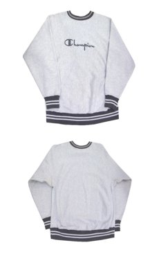 画像5: 1990's "Champion" Reverse Weave "LOGO" Sweat Shirts　Heather Grey　size L (表記 L) (5)