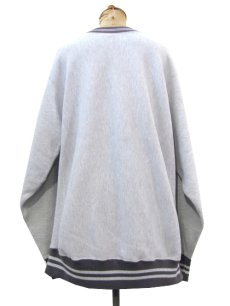 画像2: 1990's "Champion" Reverse Weave "LOGO" Sweat Shirts　Heather Grey　size L (表記 L) (2)