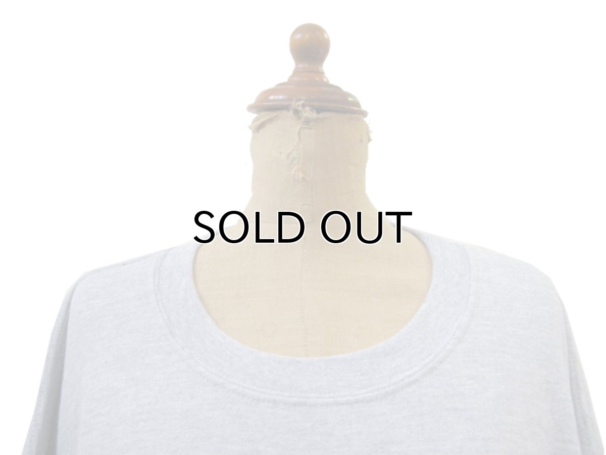 画像2: " Note and Pen the poem " ノートとペン White Flock Sweat Shirts size  XL (2)