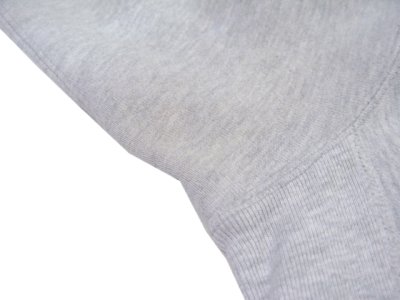 画像2: 1990's "Champion" Reverse Weave "LOGO" Sweat Shirts　Heather Grey　size L (表記 L)