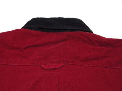 画像3: 1980's "Ash Creek" Crazy Pattern L/S Corduroy Shirts　Blue / Red / Black　size ~XL (表記 なし)