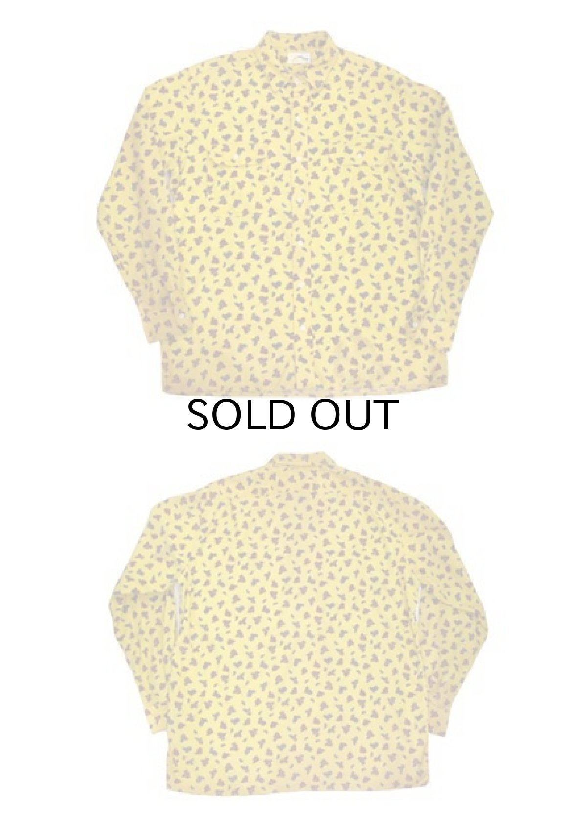 画像4: 1970's "Reyn Spooner" Paisley L/S Corduroy Shirts YELLOW size L (表記 L) (4)