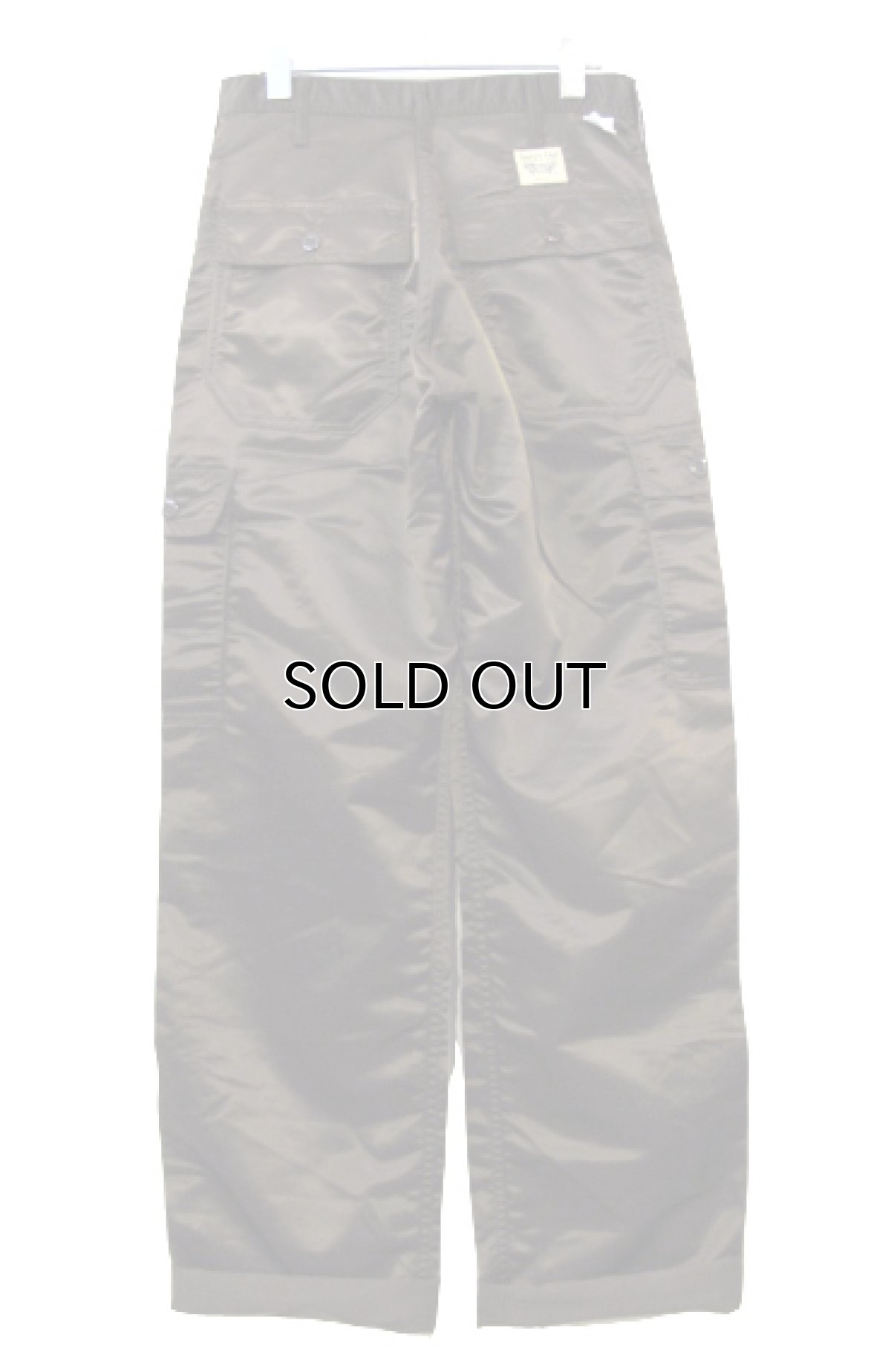 画像2: ~1990's "SWEET ORR" 6 - Pocket Nylon Trousers Dead Stock BROWN size w 29 inch (表記 w 28) (2)