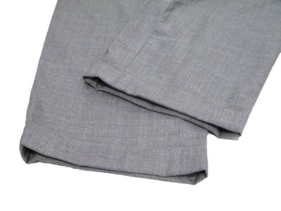 画像2: "Polo by Ralph Lauren" Wool Tuck Trousers　GREY　size w 32 inch (表記 w33)
