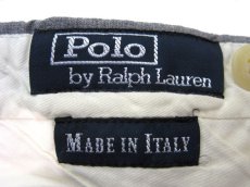 画像3: "Polo by Ralph Lauren" Wool Tuck Trousers　GREY　size w 32 inch (表記 w33) (3)