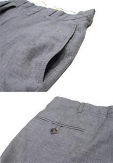 画像5: "Polo by Ralph Lauren" Wool Tuck Trousers　GREY　size w 32 inch (表記 w33) (5)