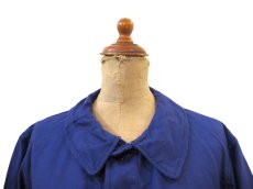画像3: 1970's French "SOLIDA" Cotton Twill Work Jacket Dead Stock - one washed　BLUE　size M (表記 42) (3)