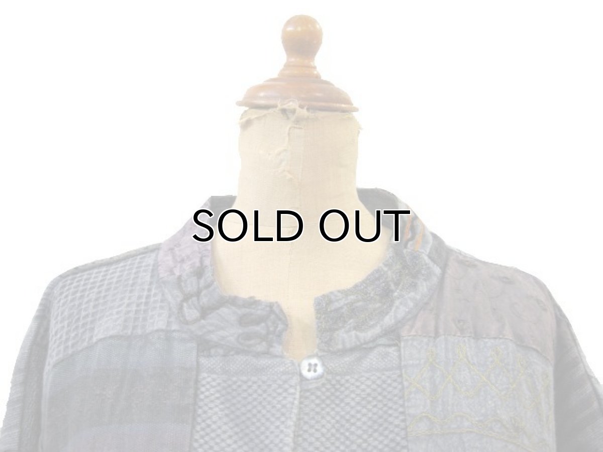 画像3: 1980's~ "newport news" Stand Collar Design Jacket Crazy Pattern size L (表記 16) (3)