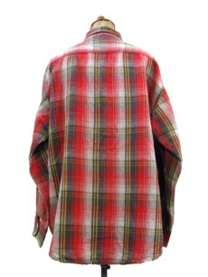 画像2: 1960's "Winter King" Heavy Flannel Check Shirts 　size M (表記 不明) (2)