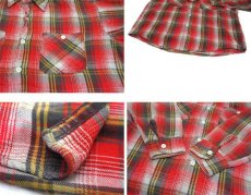 画像5: 1960's "Winter King" Heavy Flannel Check Shirts 　size M (表記 不明) (5)