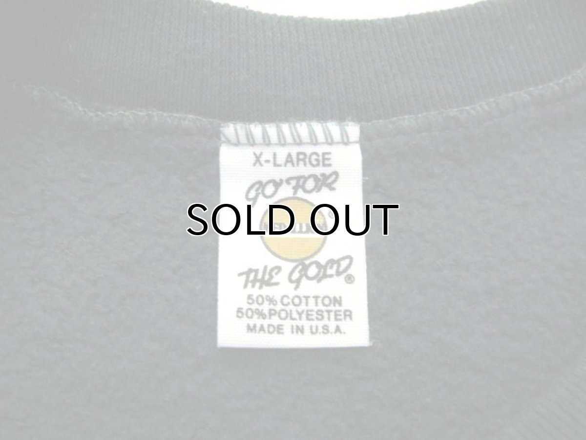 画像4: 1980's "MEDALLION" Print Sweat "penguin" GREEN size L (表記 XL)  (4)