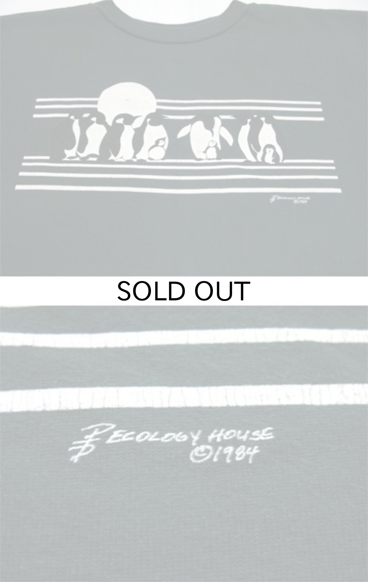 画像5: 1980's "MEDALLION" Print Sweat "penguin" GREEN size L (表記 XL)  (5)