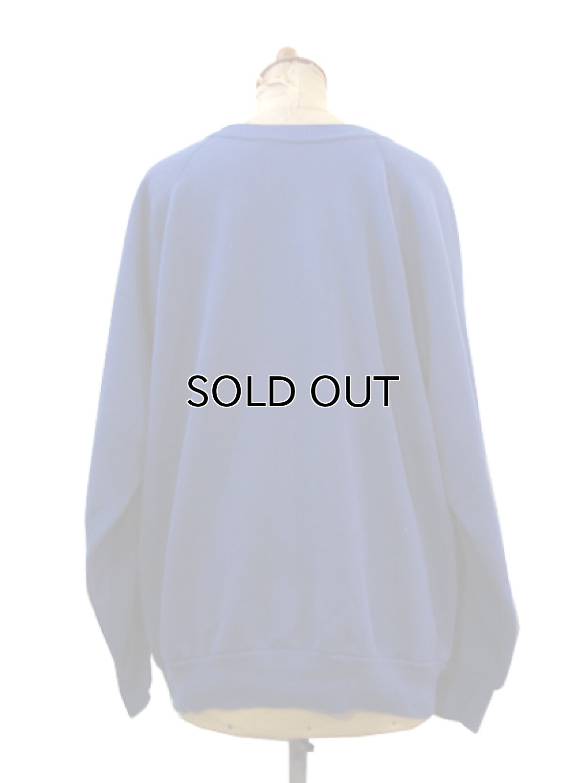 画像2: 1980's Crew Neck Print Sweat "Reebok" BLUE size M (表記 不明) (2)