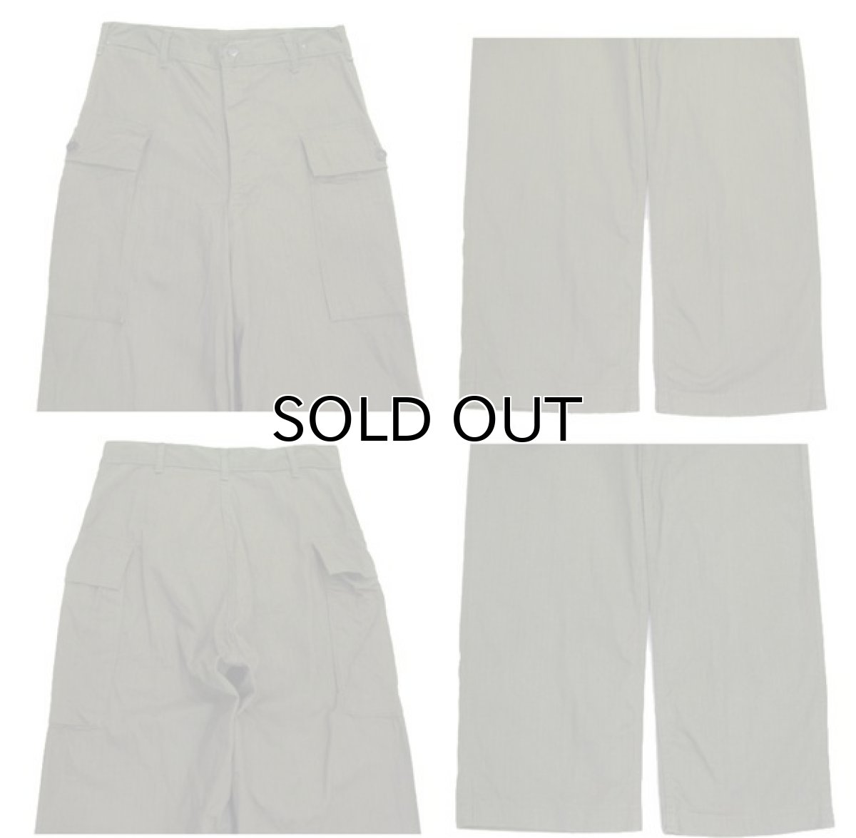 画像5: 1940's U.SARMY M-43 Herringbone Twill Trousers Dead Stock one- washed　size w 30 inch (表記 w30 / L33) (5)