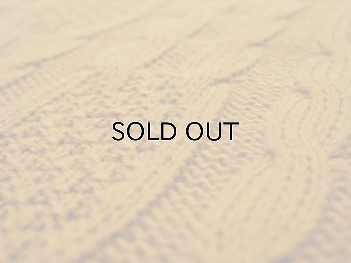 画像2: 1990's~ "IZOD" Pullover Cable Sweater Mustard size L - XL (2)