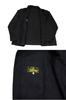 画像3: 1950's French "BEAU-FORT" Cotton Moleskin Jacket　BLACK　size M (表記 46) (3)