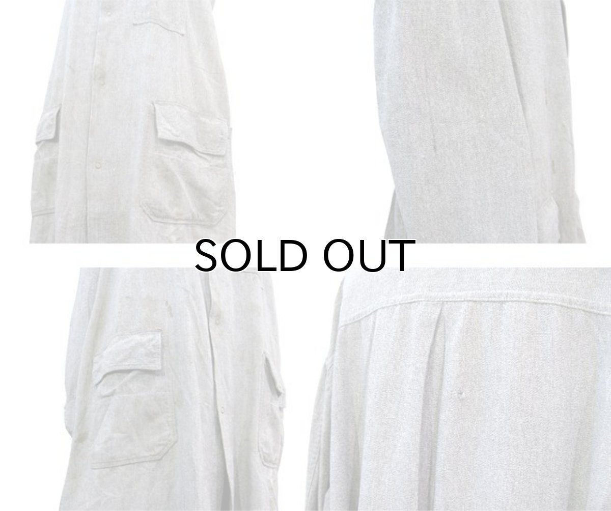 画像5: 1950's "CANPRO" Snap Front Worker Coat Grey Salt and Pepper size L (表記 不明) (5)