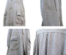 画像5: 1950's "CANPRO" Snap Front Worker Coat　Grey Salt and Pepper　size L (表記 不明) (5)