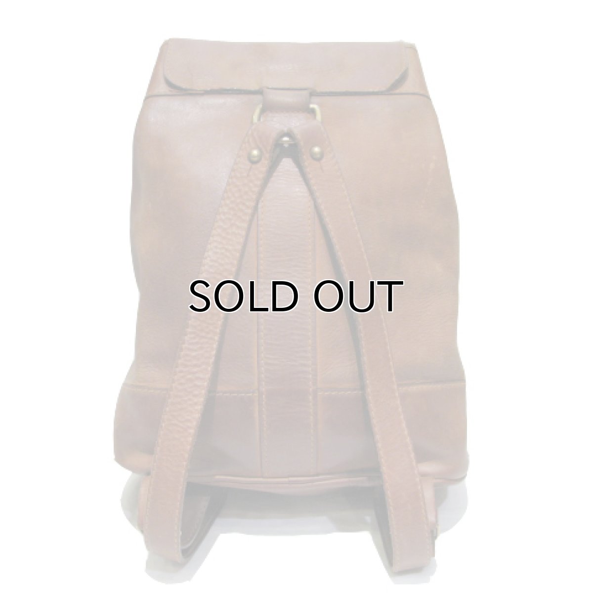 画像2: French "Charles et Charlus" Leather Back Pack　color : BROWN (2)