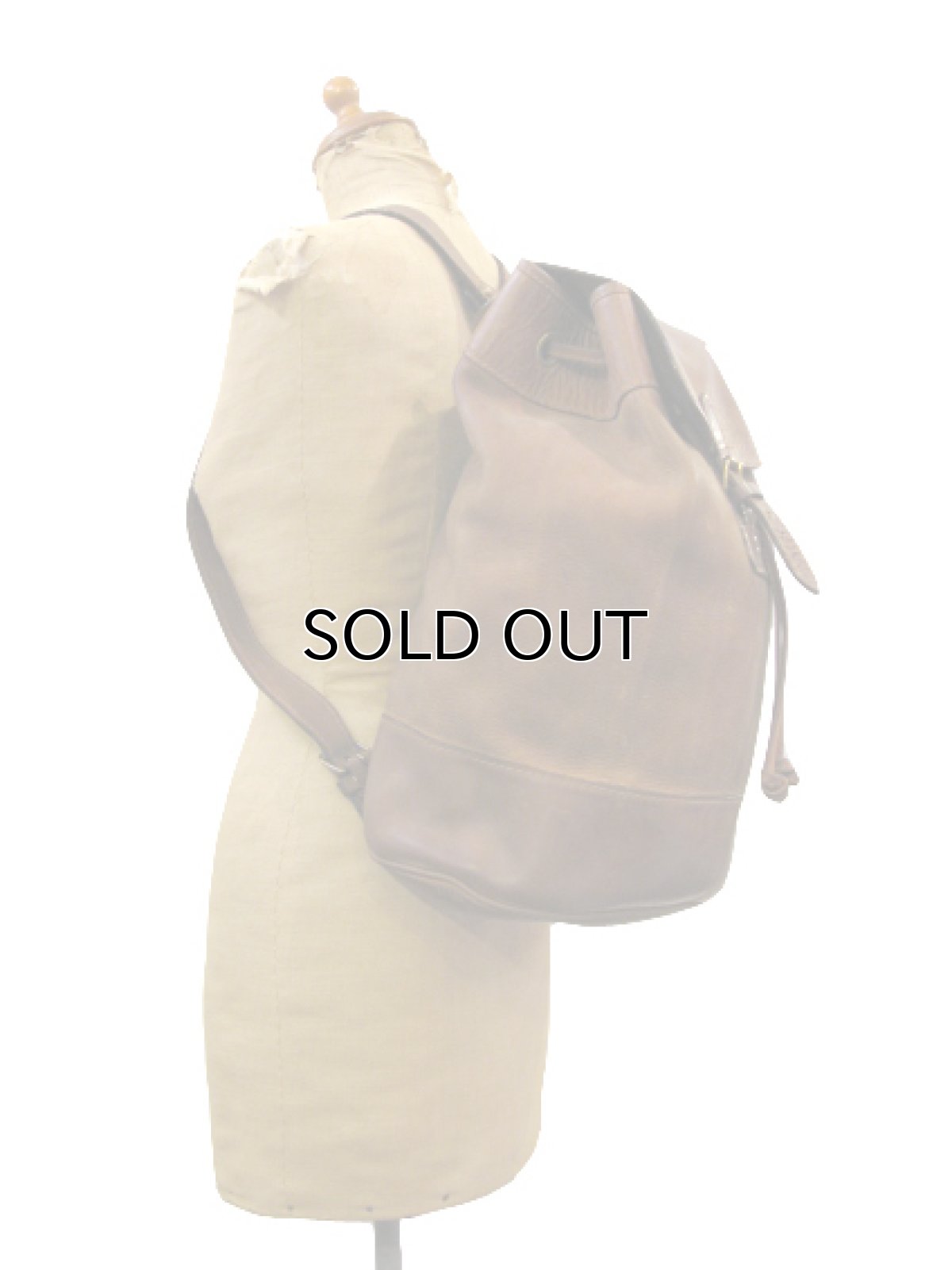 画像3: French "Charles et Charlus" Leather Back Pack　color : BROWN (3)