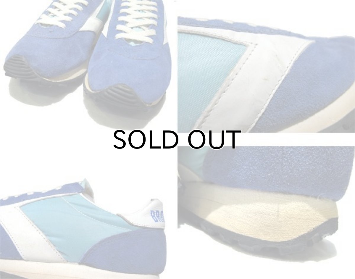 画像5: 1980's "BROOKS" Running Shoes Dead Stock BLUE size L 9 (約26cm) (5)