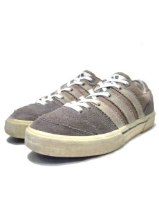 画像1: 1990's adidas Suede x Canvas Sneaker　GREY　size 6 1/2 (約 24.5cm) (1)
