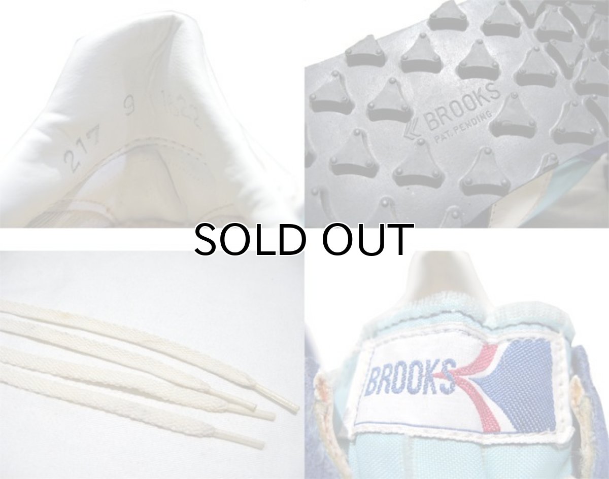 画像4: 1980's "BROOKS" Running Shoes Dead Stock BLUE size L 9 (約26cm) (4)