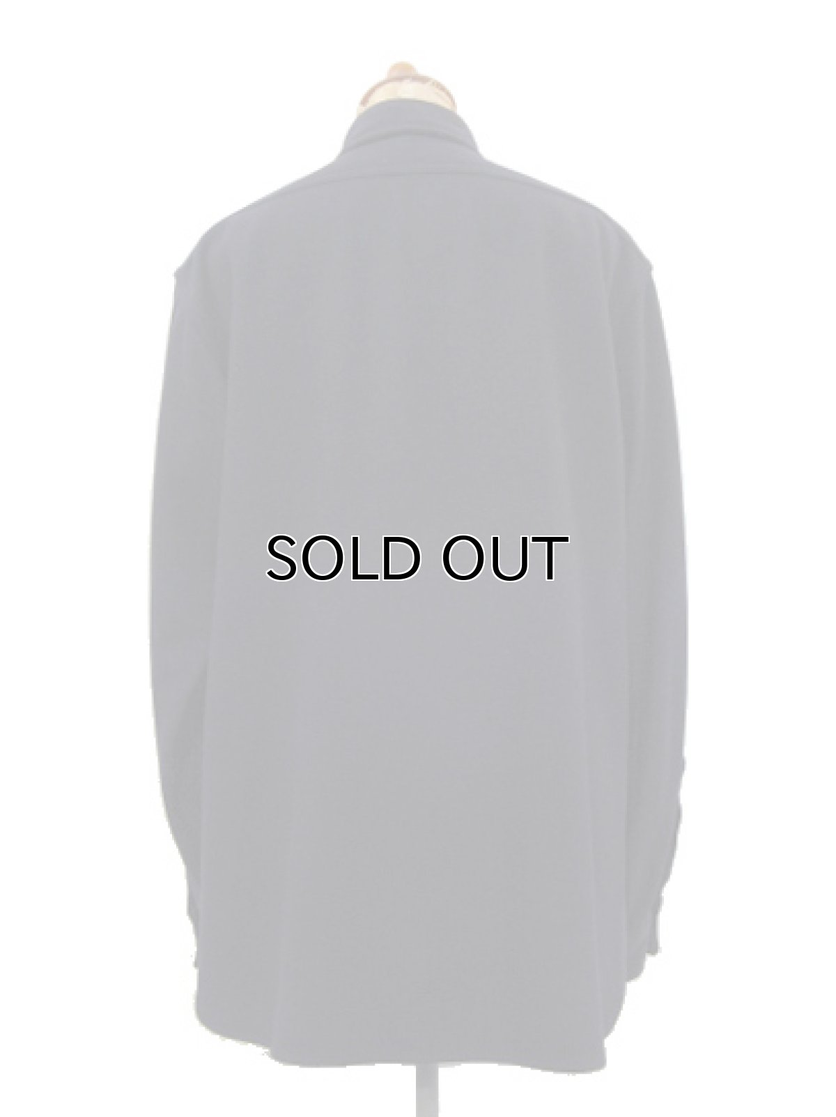 画像2: 1950's U.S.Navy 1Pocket C.P.O Wool Shirts NAVY size S - M (表記 不明) (2)