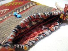 画像4: (A) OLD Kilim Pochette　16cm x 22 cm (4)