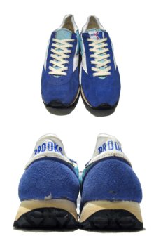 画像2: 1980's "BROOKS" Running Shoes Dead Stock　BLUE　size L 9 (約26cm) (2)