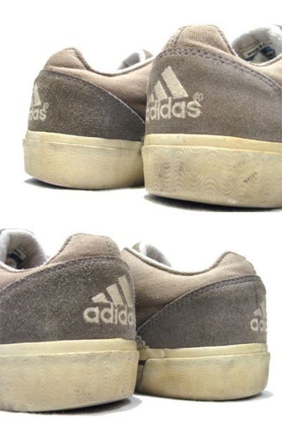 画像1: 1990's adidas Suede x Canvas Sneaker　GREY　size 6 1/2 (約 24.5cm)