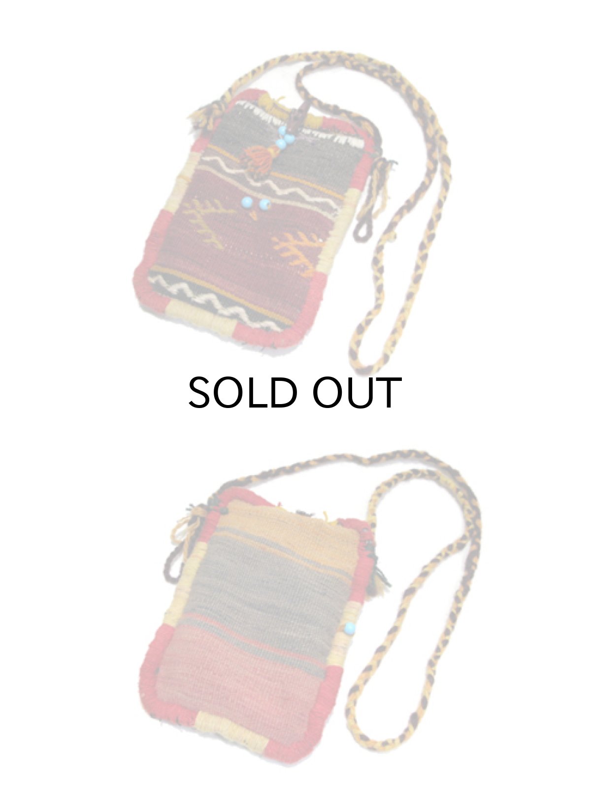 画像3: (C) OLD Kilim Pochette　16.5cm x 24 cm (3)