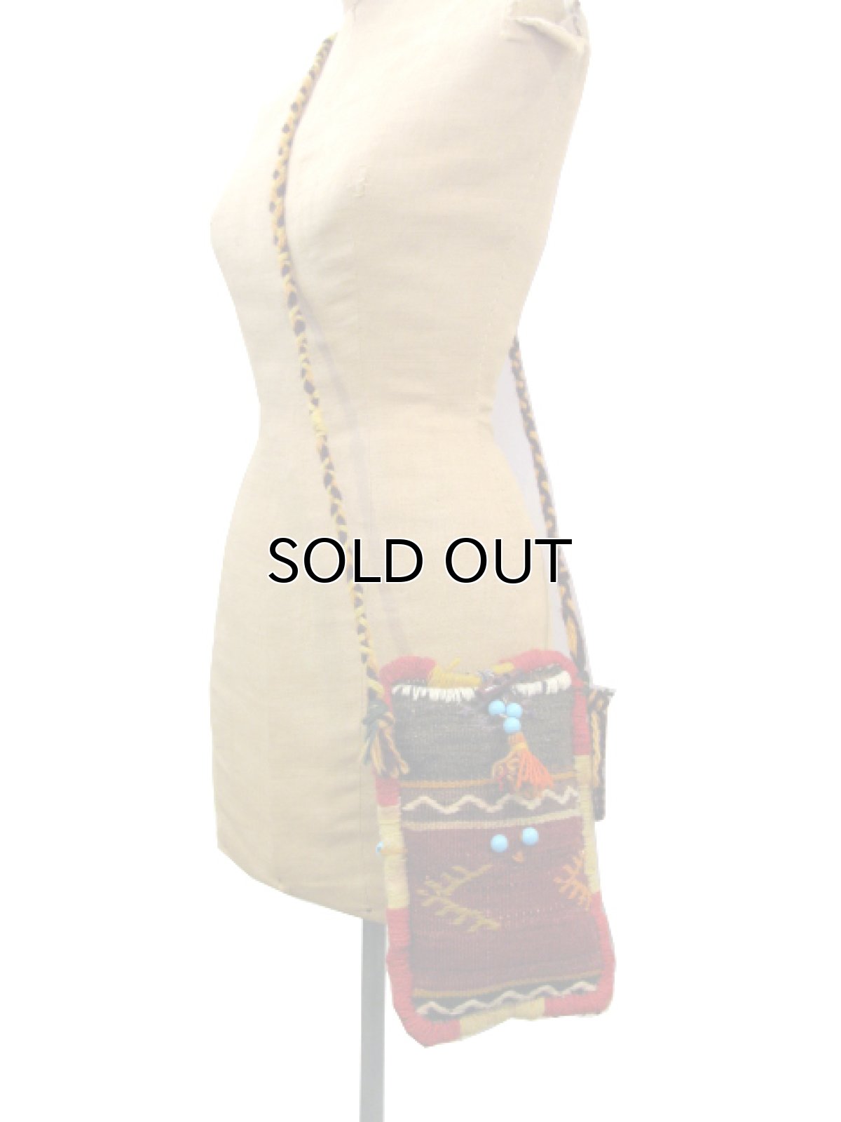 画像2: (C) OLD Kilim Pochette　16.5cm x 24 cm (2)