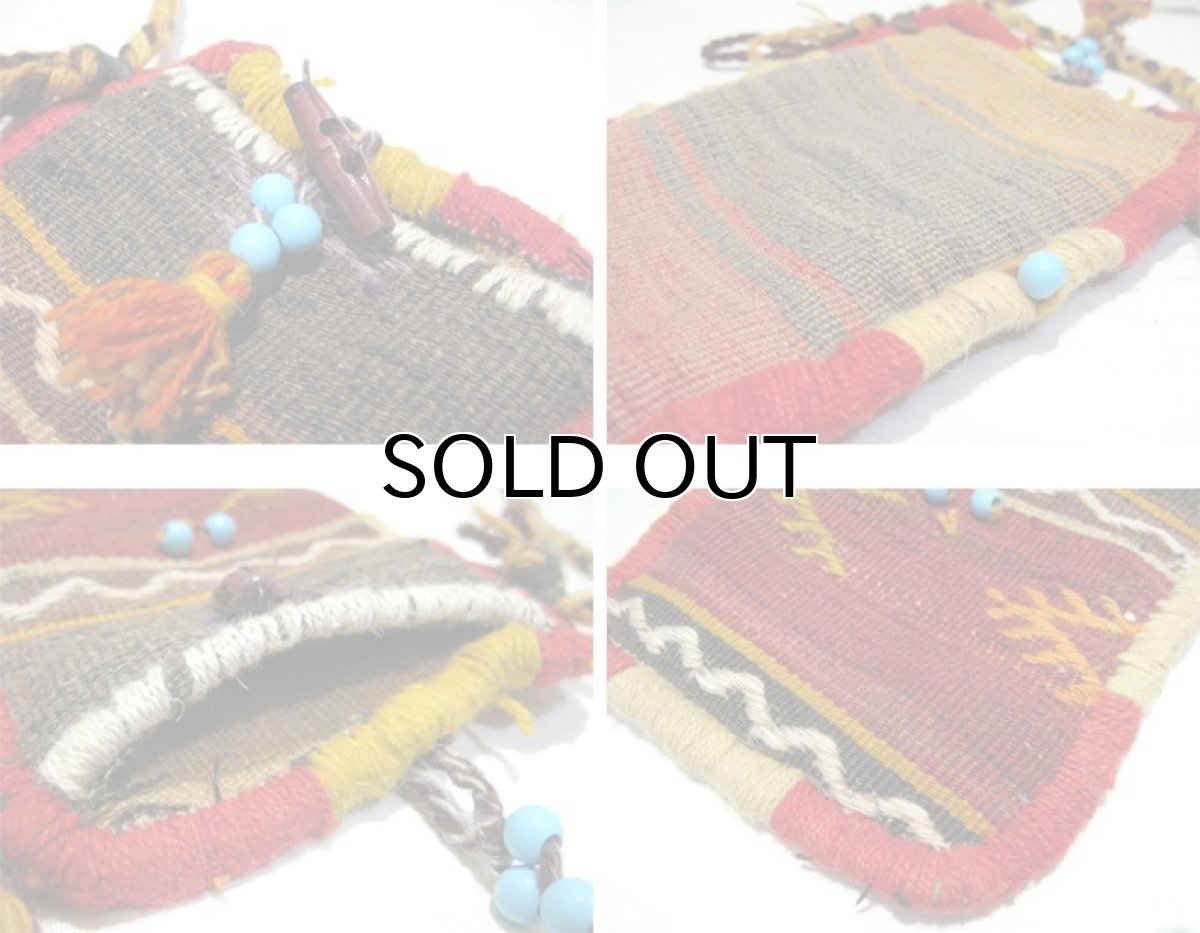 画像4: (C) OLD Kilim Pochette　16.5cm x 24 cm (4)