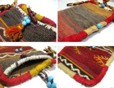 画像4: (C) OLD Kilim Pochette　16.5cm x 24 cm (4)