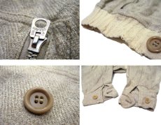 画像3: ~1950's French Double Breasted Short Jacket　BEIGE　size S (表記 不明) (3)