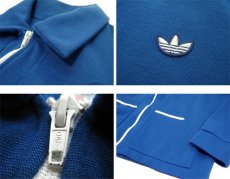 画像5: 1980's "adidas" Jersey Jog Top's made in West Germany　Blue / White　size M - L (表記 L) (5)