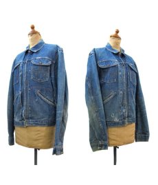 画像2: 1960's "Wrangler" 24MJZ Denim Jacket　Indigo Denim 　size S (表記 36)　 (2)