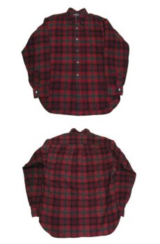 画像4: 1950's~ "Pendleton" Buttondown L/S Wool Shirts　Red / Black　size M - L (表記 L) (4)